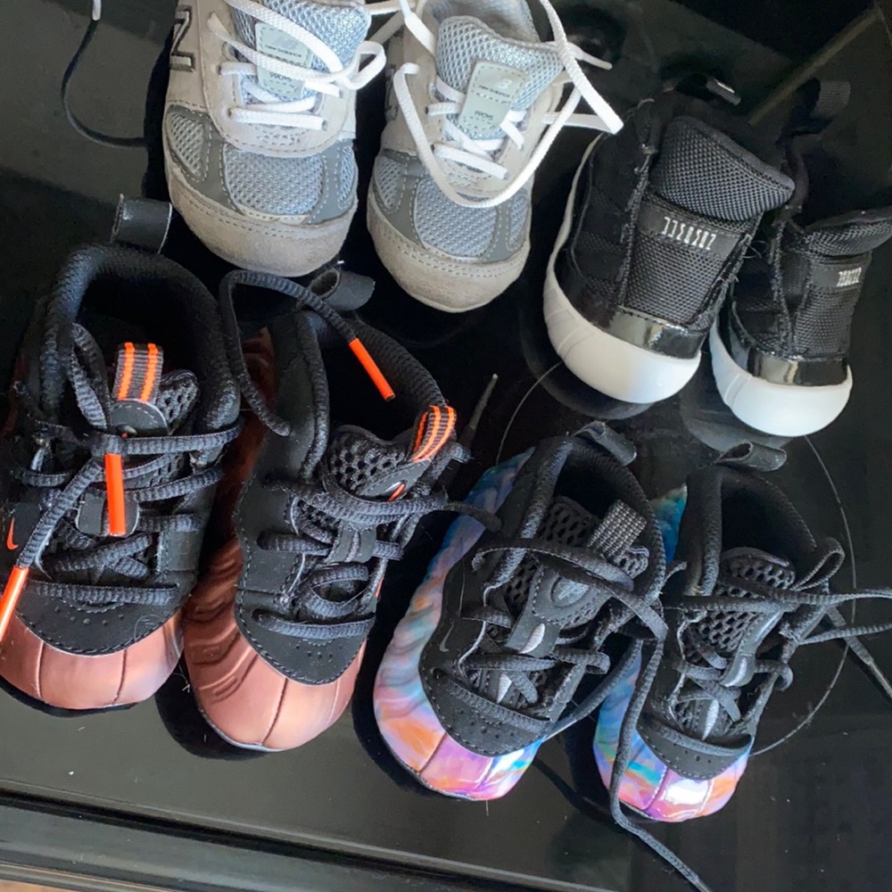 Baby crib booties worn in great condition:::: SOLD EVERYTHING IS SOLD